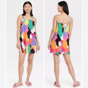 🌷HP🌷Colorful Pop Art Mini Dress